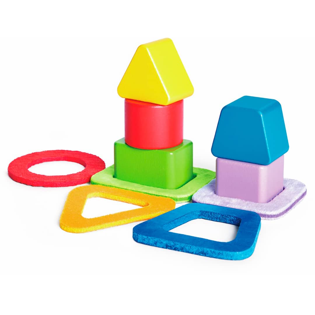 Hape Puzzles y encajes Rompecabezas de clasificación de colores y formas - Hape E1666