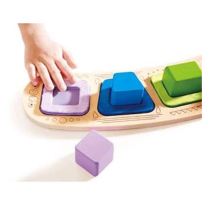 Hape Puzzles y encajes Rompecabezas de clasificación de colores y formas - Hape E1666
