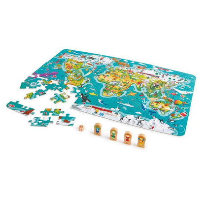 Hape Puzzles y encajes Rompecabezas Países del Mundo - Hape E1626