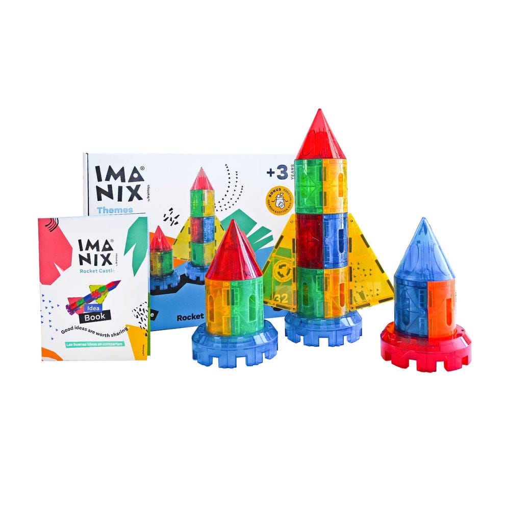 Imanix Juegos Magnéticos Rocket Castle  32 Piezas - Imanix IMA-RC32
