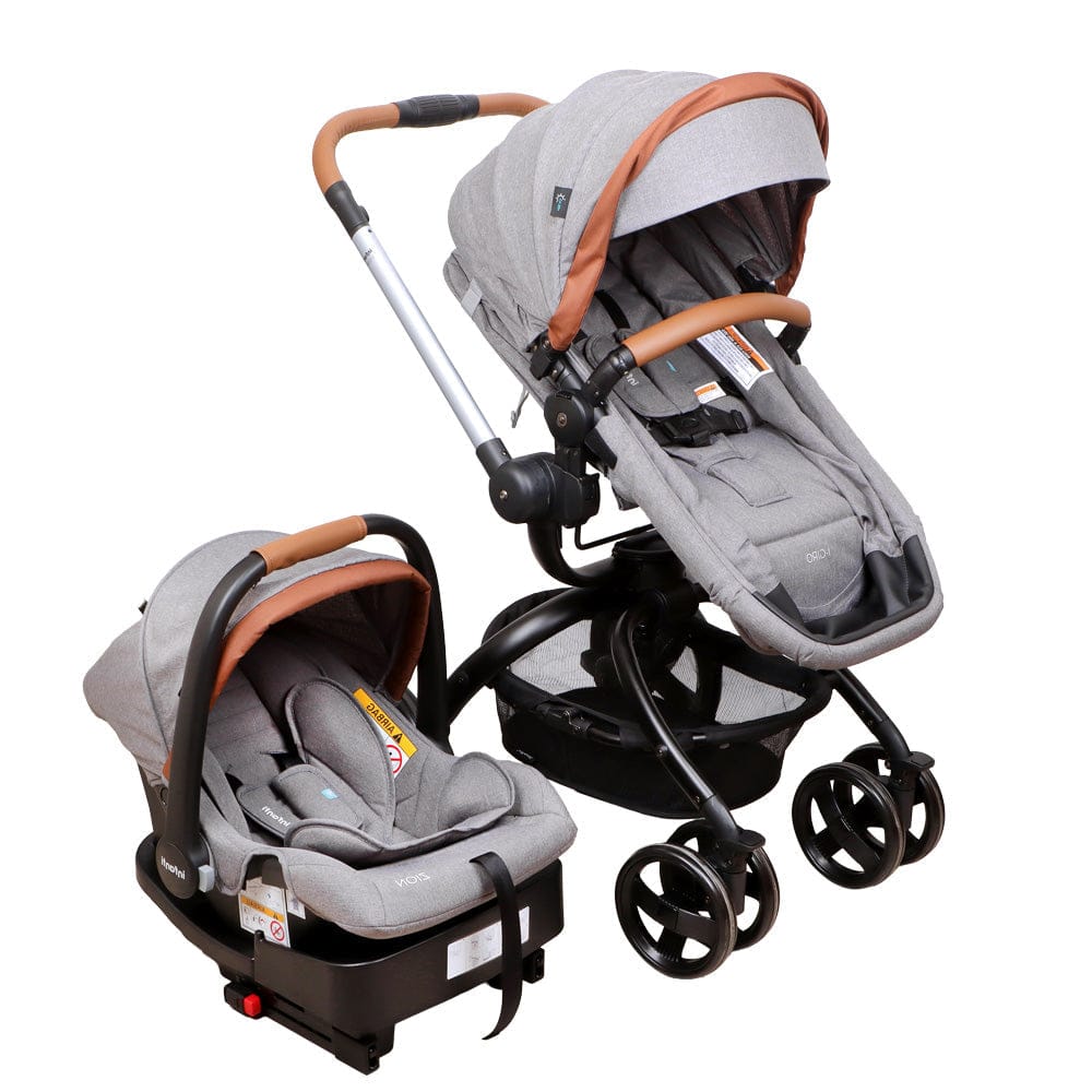 Infanti Coches Travel System Coche Travel System I-Giro 2G Gray Silver - Infanti 0121102GGSI