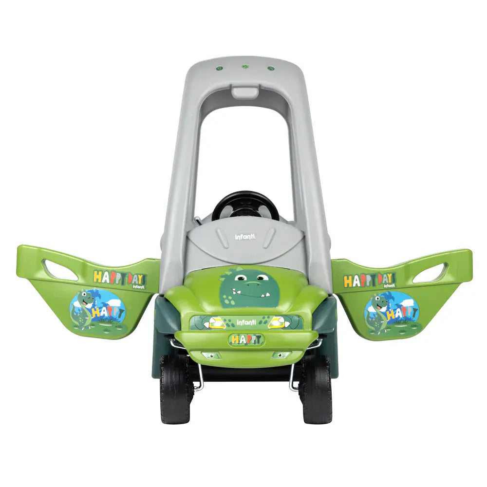 INFANTI Correpasillos Auto de Paseo Correpasillo Dino - Infanti 05211811179