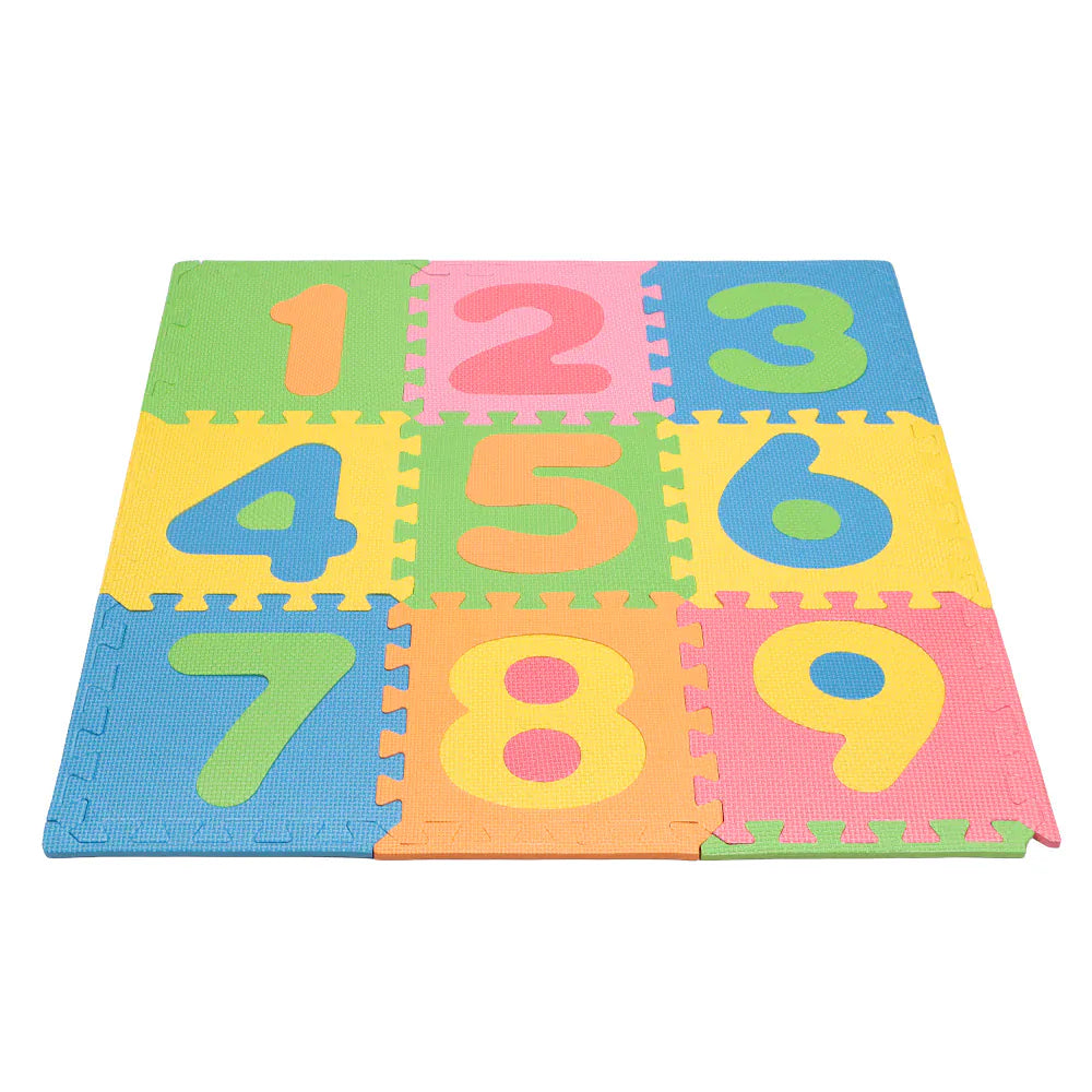 INFANTI Juguetes de actividades para bebés Alfombra EVA Números 9 Piezas-  Infanti 05211531864