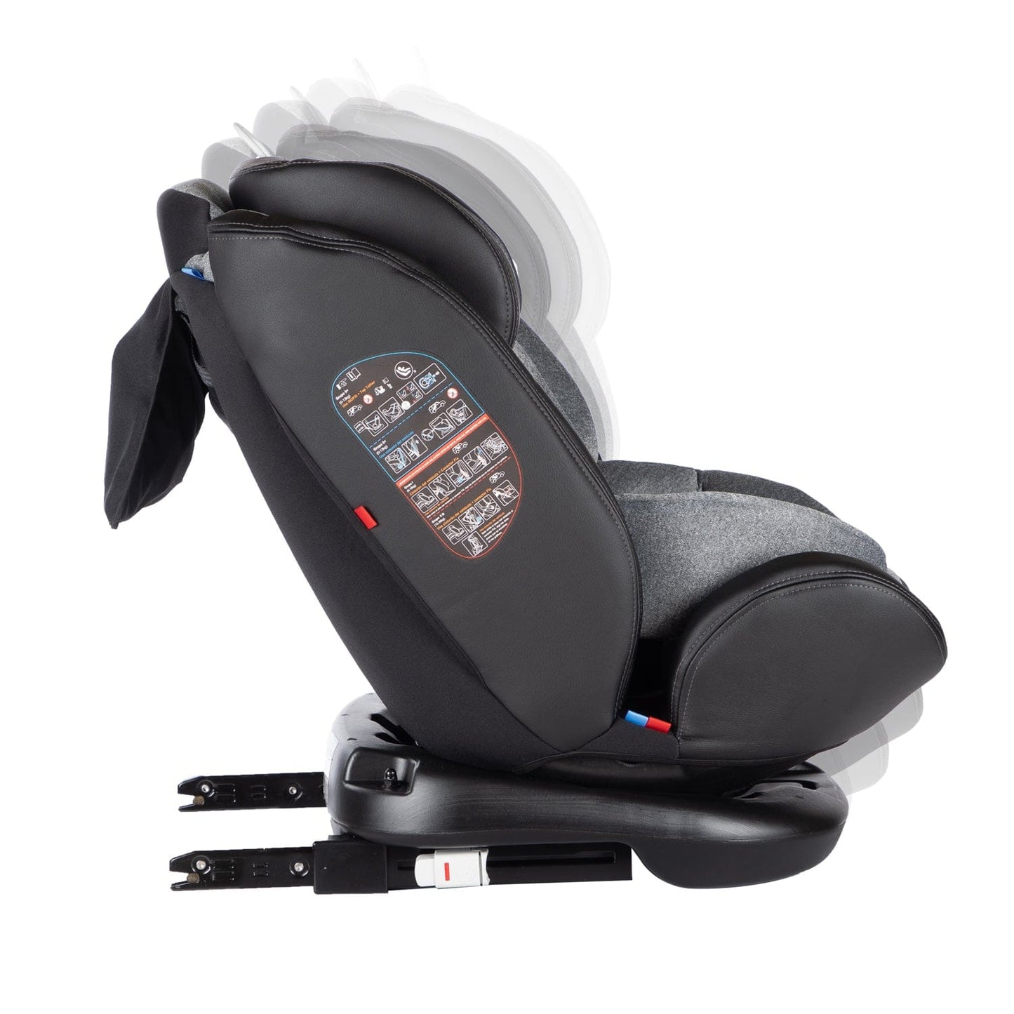 Infanti Silla de auto convertible Silla De Auto Convertible I-Giro 360 Light Grey - Infanti 012150ST3GR