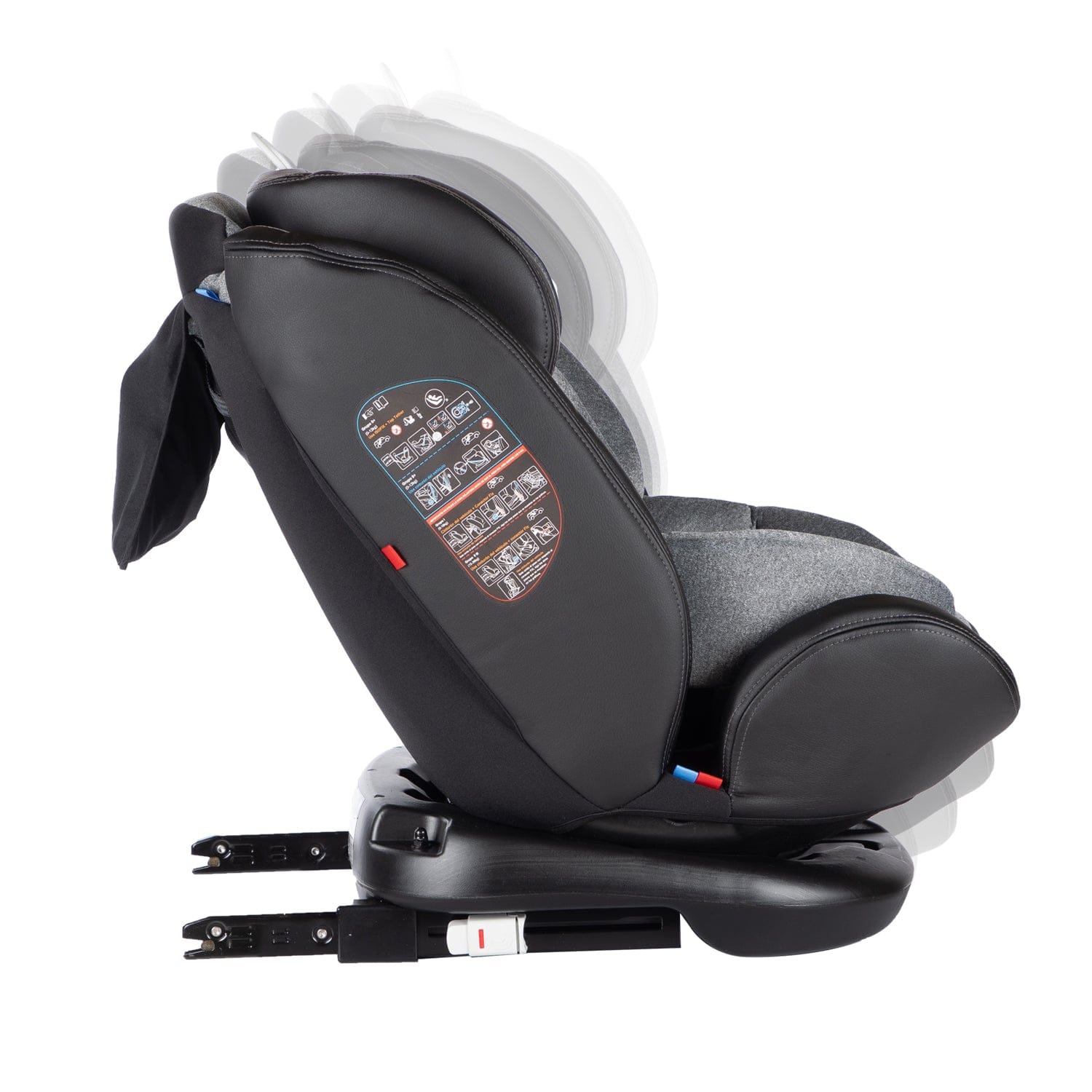 Infanti Silla de auto convertible Silla De Auto Convertible I-Giro 360 Light Grey - Infanti 012150ST3GR