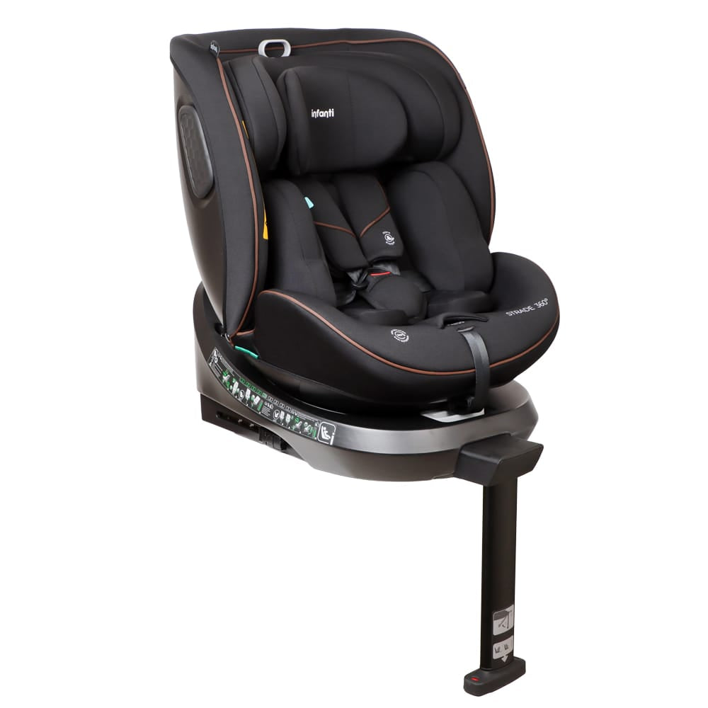 Infanti Silla de auto convertible Silla de Auto  Convertible Stade 360° K83 Black- Infanti 012150K83BK