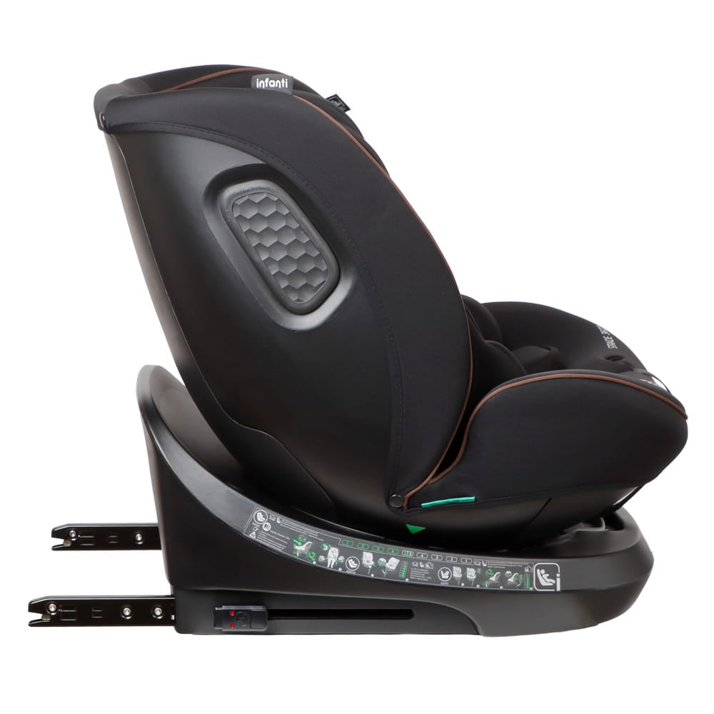 Infanti Silla de auto convertible Silla de Auto  Convertible Stade 360° K83 Black- Infanti 012150K83BK