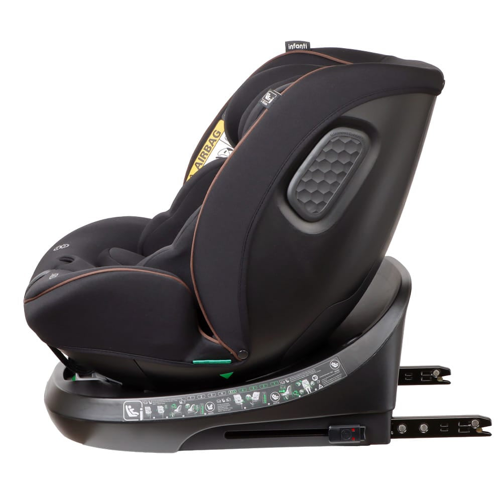 Infanti Silla de auto convertible Silla de Auto  Convertible Stade 360° K83 Black- Infanti 012150K83BK