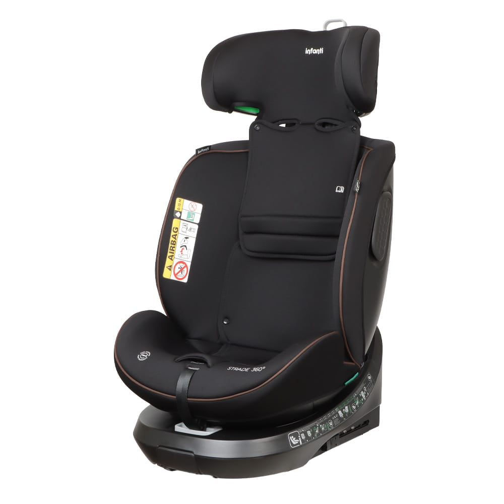 Infanti Silla de auto convertible Silla de Auto  Convertible Stade 360° K83 Black- Infanti 012150K83BK