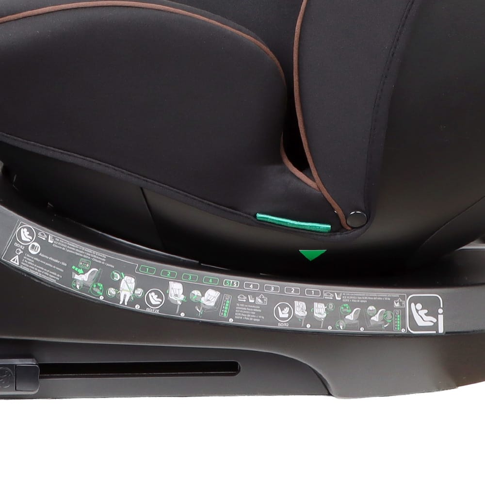 Infanti Silla de auto convertible Silla de Auto  Convertible Stade 360° K83 Black- Infanti 012150K83BK