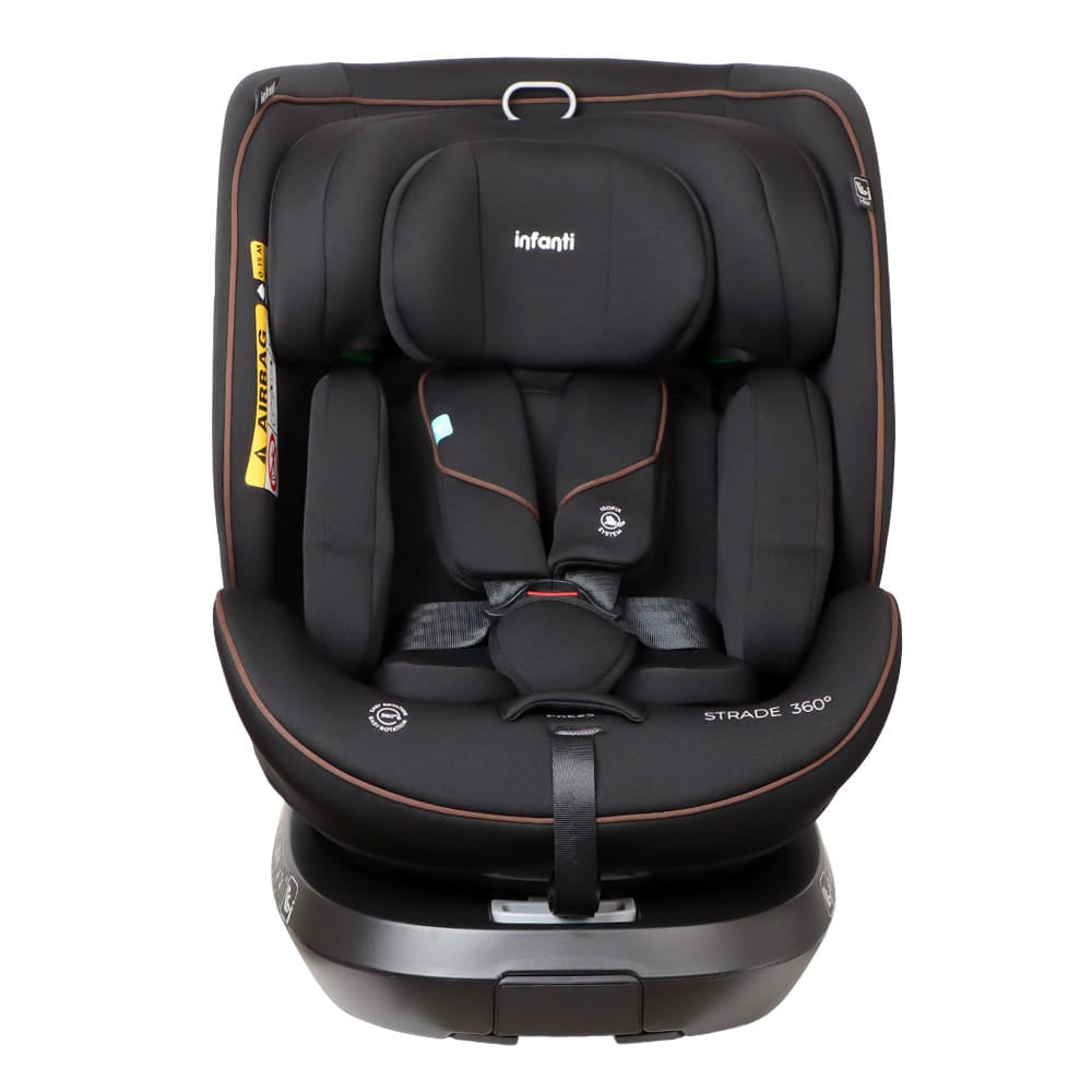 Infanti Silla de auto convertible Silla de Auto  Convertible Stade 360° K83 Black- Infanti 012150K83BK