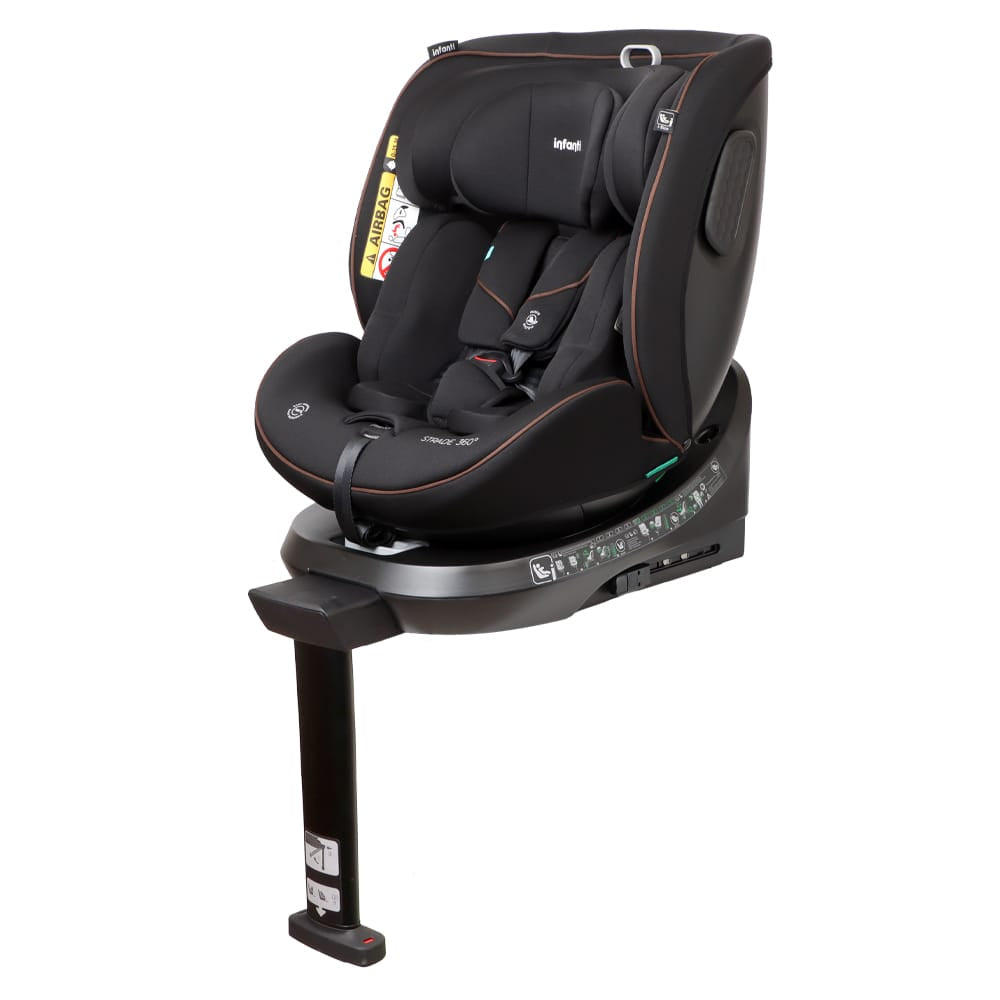 Infanti Silla de auto convertible Silla de Auto  Convertible Stade 360° K83 Black- Infanti 012150K83BK