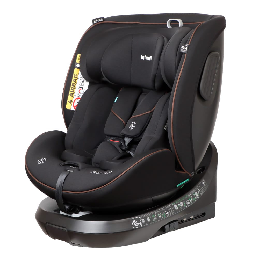 Infanti Silla de auto convertible Silla de Auto  Convertible Stade 360° K83 Black- Infanti 012150K83BK