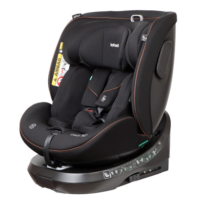 Infanti Silla de auto convertible Silla de Auto  Convertible Stade 360° K83 Black- Infanti 012150K83BK