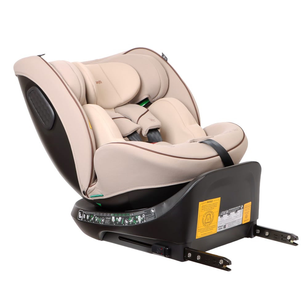 Infanti Silla de auto convertible Silla de Auto Convertible Strade 360° K83 Beige- INFANTI 012150K83BG