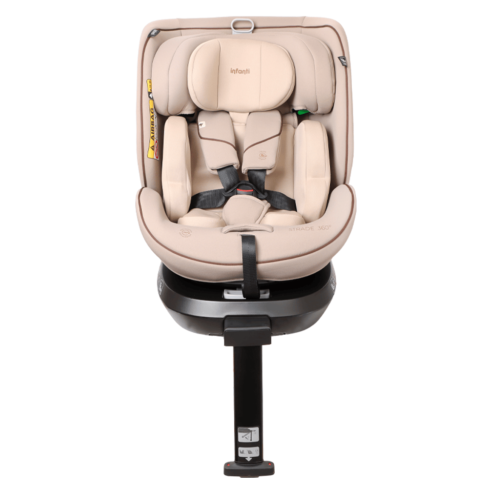 Infanti Silla de auto convertible Silla de Auto Convertible Strade 360° K83 Beige- INFANTI 012150K83BG