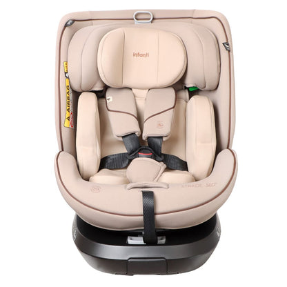 Infanti Silla de auto convertible Silla de Auto Convertible Strade 360° K83 Beige- INFANTI 012150K83BG
