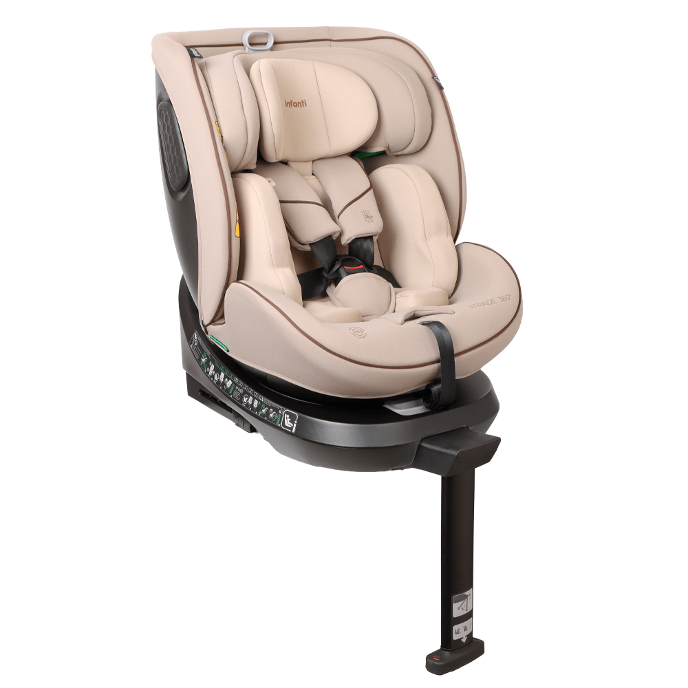 Infanti Silla de auto convertible Silla de Auto Convertible Strade 360° K83 Beige- INFANTI 012150K83BG