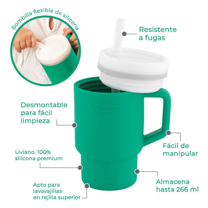 Infantino Alimentación Vaso de Entrenamiento My 1st Tumbler Alpine- Infantino IF33003208039AP