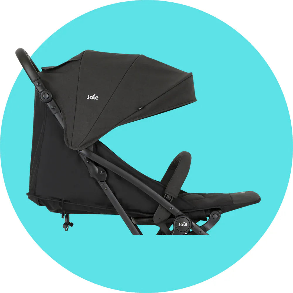 JOIE Coches Coche de Paseo Compacto 3 en 1 Tourist Pebble Joie JO420S1706PEBB