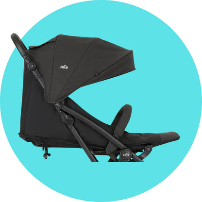 JOIE Coches Coche de Paseo Compacto 3 en 1 Tourist Pebble Joie JO420S1706PEBB