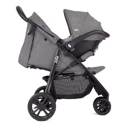 Joie Coches Travel System Travel System Coche Litetrax 3 Pebble - Joie JO420T1112GCP