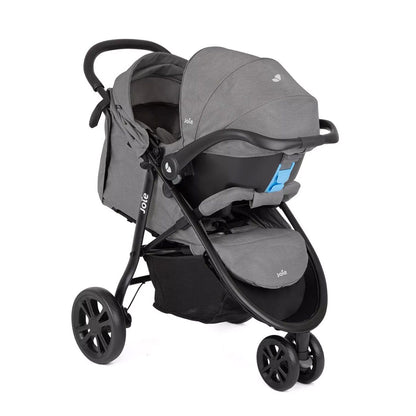 Joie Coches Travel System Travel System Coche Litetrax 3 Pebble - Joie JO420T1112GCP