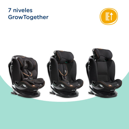 Joie Silla de auto convertible Silla de Auto Convertible I-Spin Grow Eclips - Joie JO420C1904ECLI