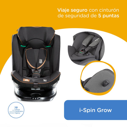 Joie Silla de auto convertible Silla de Auto Convertible I-Spin Grow Eclips - Joie JO420C1904ECLI