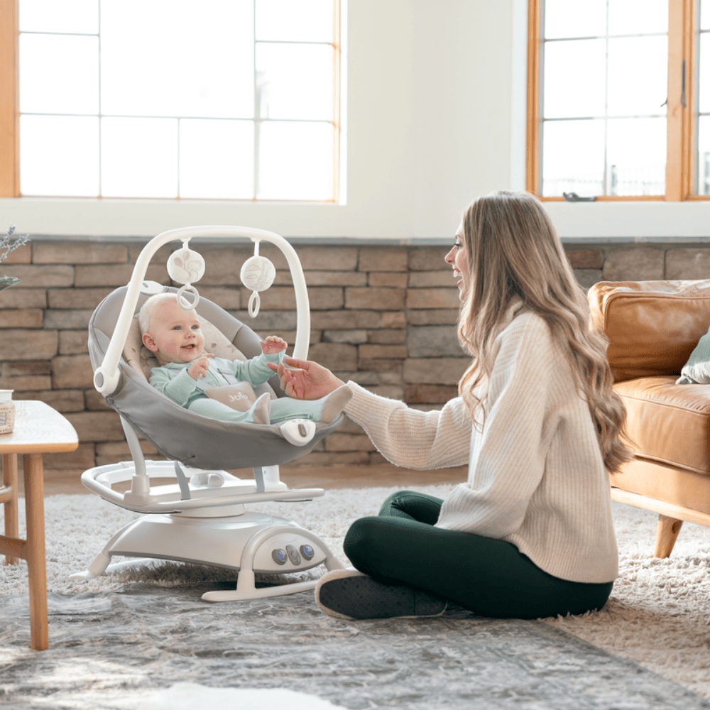 Joie Sillas Mecedoras Silla Mecedora 2 en 1 Sansa Cosmo Tan - Joie JO10103SANSA2IN1CT