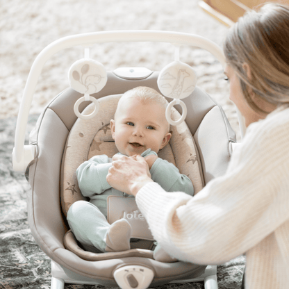 Joie Sillas Mecedoras Silla Mecedora 2 en 1 Sansa Cosmo Tan - Joie JO10103SANSA2IN1CT