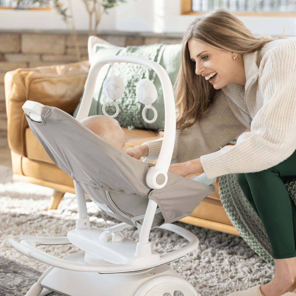 Joie Sillas Mecedoras Silla Mecedora 2 en 1 Sansa Cosmo Tan - Joie JO10103SANSA2IN1CT