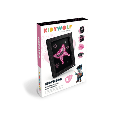 Kidyneon Kit de decoración mural luminosa Érace una vez - Kidywolf
