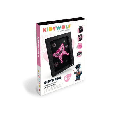 Kidywolf Arte / Manualidades Kidyneon Kit de decoración mural luminosa Érace una vez - Kidywolf KIDYNEON-OUT-PI