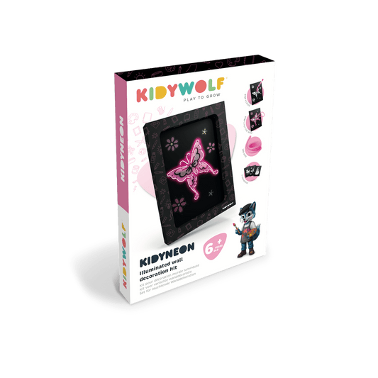 Kidywolf Arte / Manualidades Kidyneon Kit de decoración mural luminosa Érace una vez - Kidywolf KIDYNEON-OUT-PI