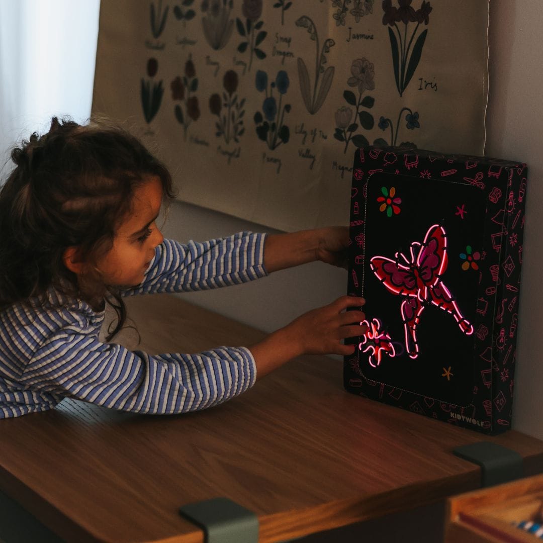 Kidywolf Arte / Manualidades Kidyneon Kit de decoración mural luminosa Érace una vez - Kidywolf KIDYNEON-OUT-PI