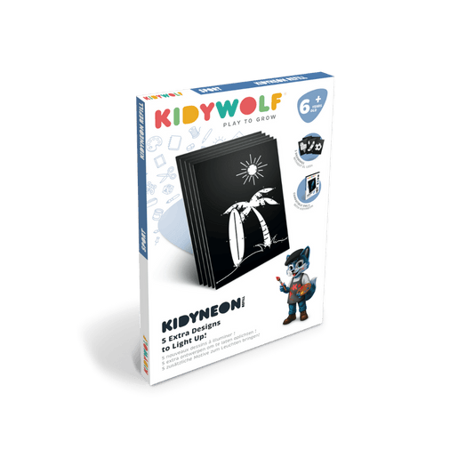 Kidywolf Arte / Manualidades Láminas de recambio para KidyNeón Deportes - Kidywolf REFIL-KIDYNEON-SPORT