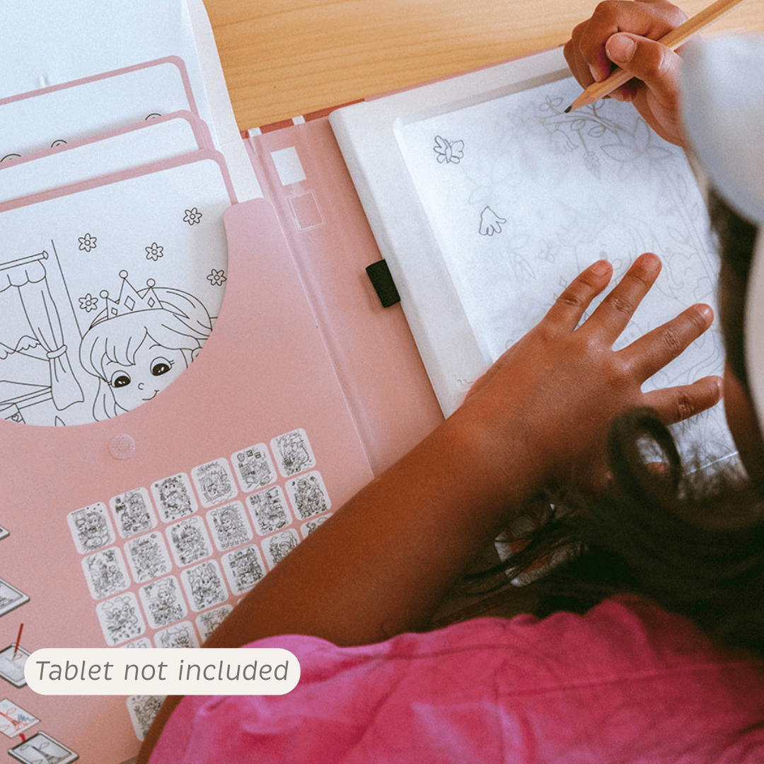 Kidywolf Arte / Manualidades Láminas de recambio para Kidypad Érace una vez 6 años  - Kidywolf KIDYDRAW-PAD-REFILL8-OUT