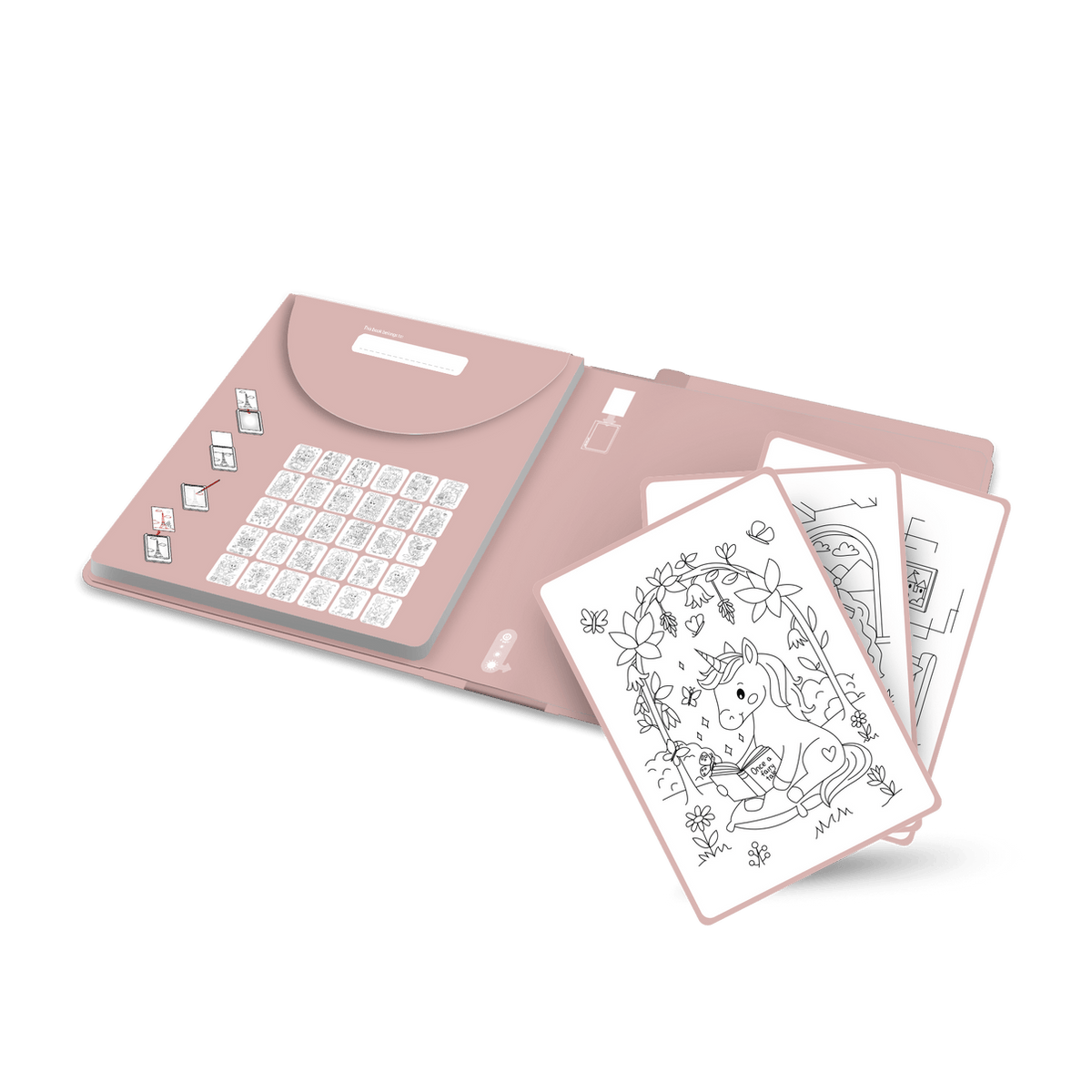 Kidywolf Arte / Manualidades Láminas de recambio para Kidypad Érace una vez 6 años  - Kidywolf KIDYDRAW-PAD-REFILL8-OUT