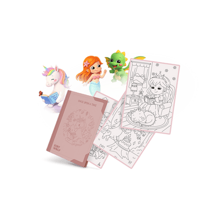 Kidywolf Arte / Manualidades Láminas de recambio para Kidypad Érace una vez 6 años  - Kidywolf KIDYDRAW-PAD-REFILL8-OUT