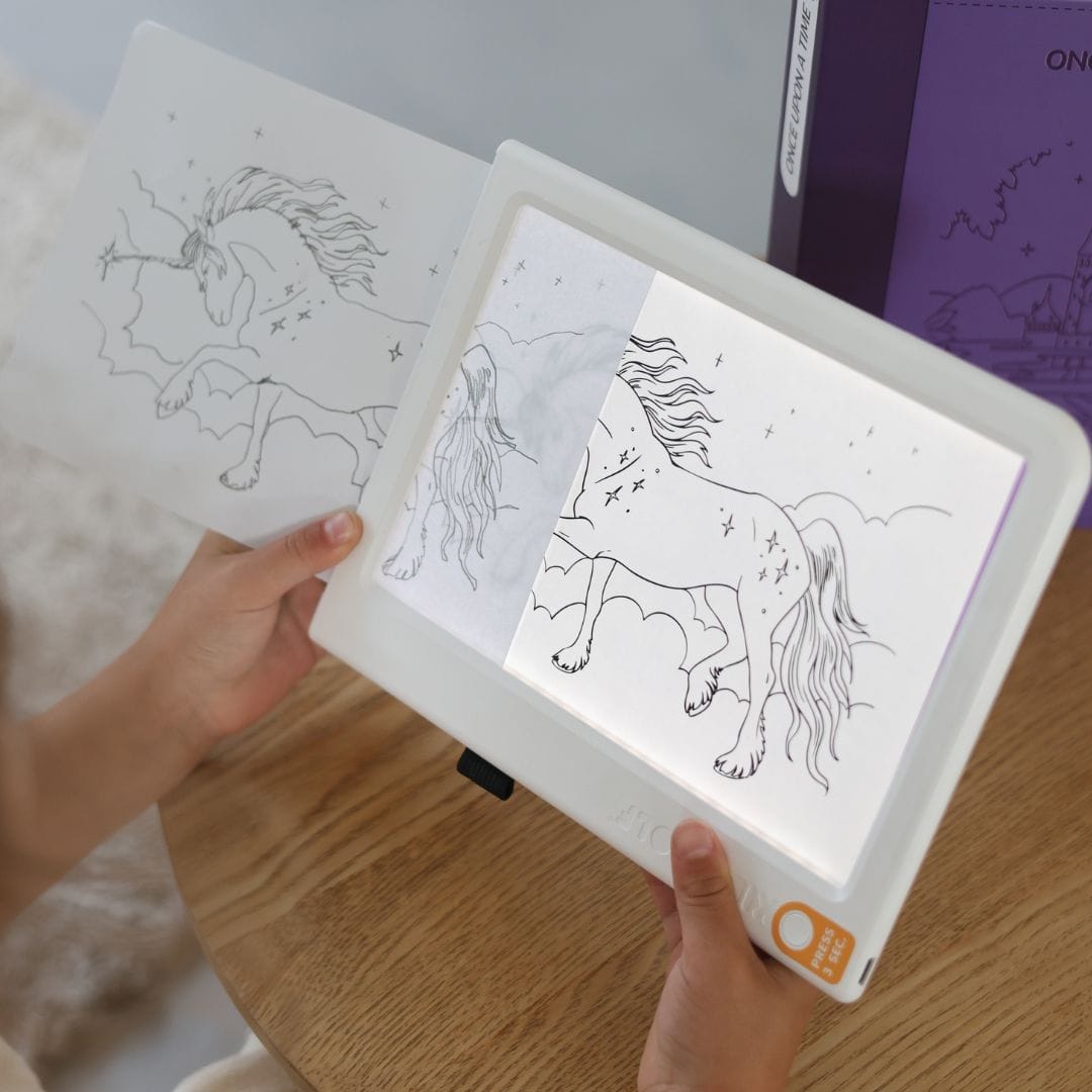 Kidywolf Arte / Manualidades Láminas de recambio para Kidypad Érace una vez 8 años - Kidywolf KIDYDRAW-PAD-REFILL6-OUT
