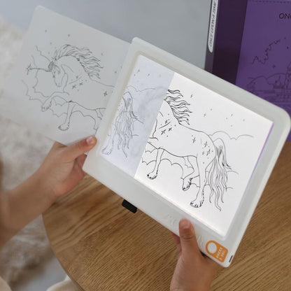Kidywolf Arte / Manualidades Láminas de recambio para Kidypad Érace una vez 8 años - Kidywolf KIDYDRAW-PAD-REFILL6-OUT