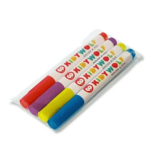 Kidywolf Arte / Manualidades Marcadores fluorescentes para pizarra Kidydraw-pro KIDYMARKER-RMCB