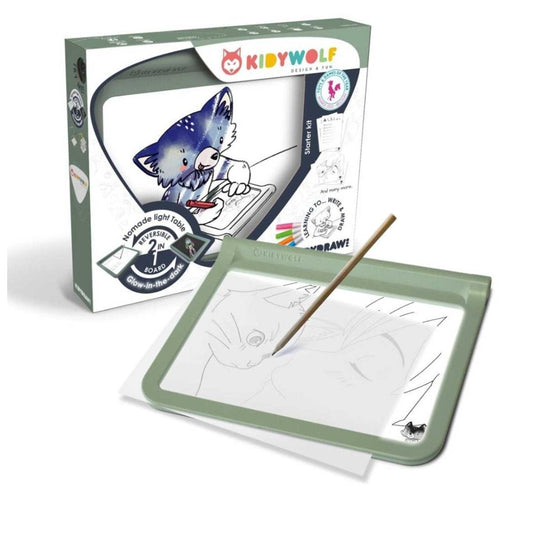 Kidywolf Arte / Manualidades Mesa de dibujo portátil Kidydraw-Pro KIDYDRAW-PRO
