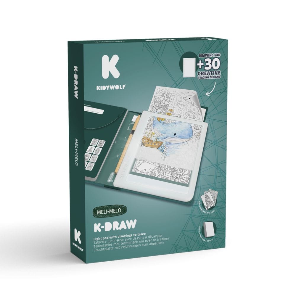 Kidywolf Arte / Manualidades Tablet de dibujo K-Draw Pad Meli Melo - Kidywolf K-DRAW-PAD-MEL