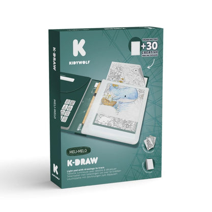 Kidywolf Arte / Manualidades Tablet de dibujo K-Draw Pad Meli Melo - Kidywolf K-DRAW-PAD-MEL