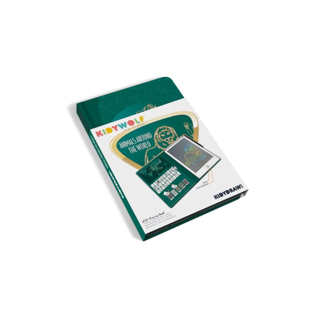 Kidywolf Arte / Manualidades Tablet de dibujo Kidydraw mini Animales alrededor del mundo - Kidywolf KIDYDRAW-MINI-AAW