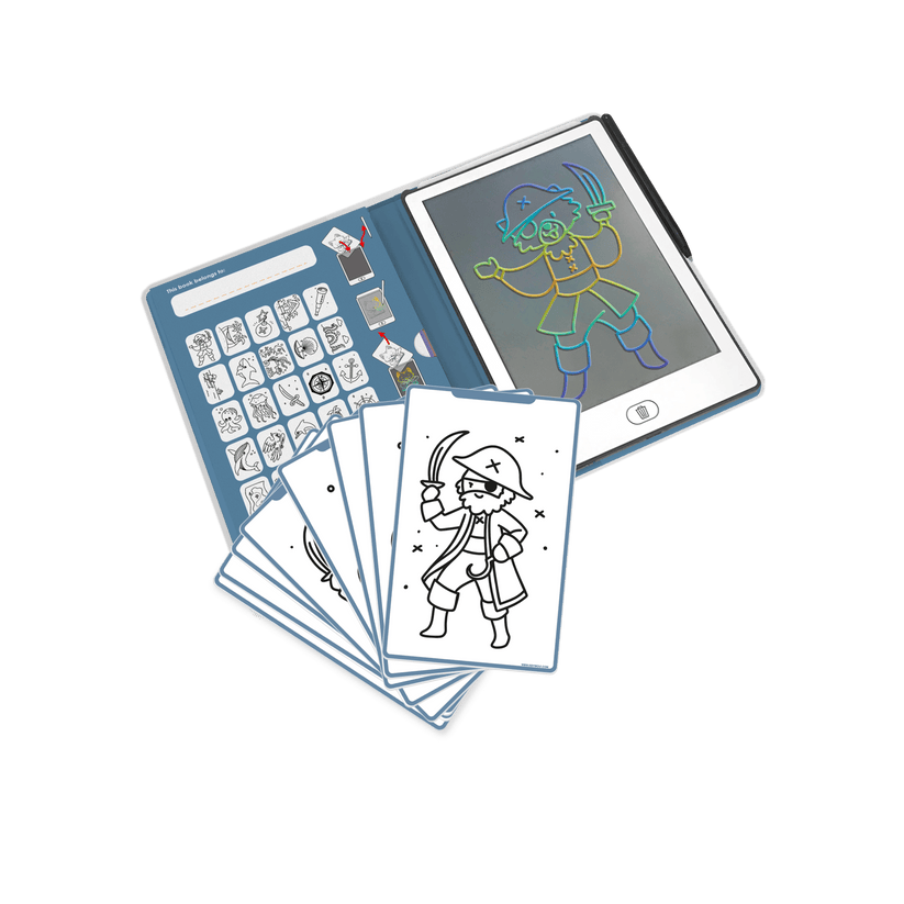 Kidywolf Arte / Manualidades Tablet de dibujo Kidydraw mini Océano y Piratas - Kidywolf KIDYDRAW-MINI-OPI