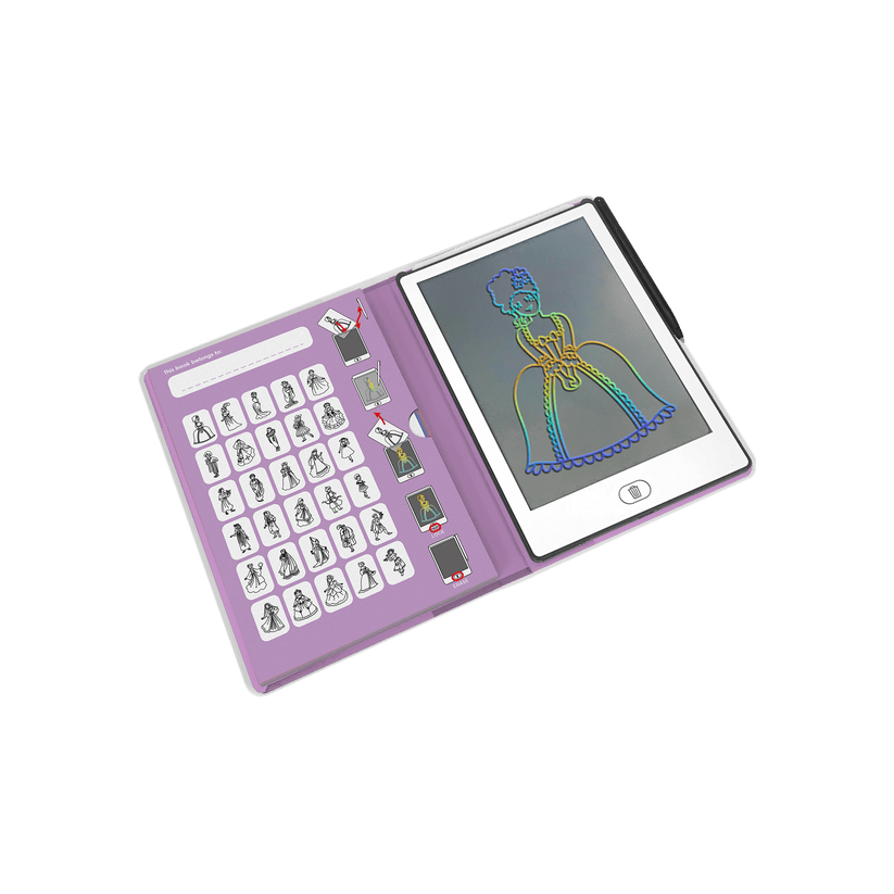 Kidywolf Arte / Manualidades Tablet de dibujo Kidydraw mini Princess - Kidywolf KIDYDRAW-MINI-PRI