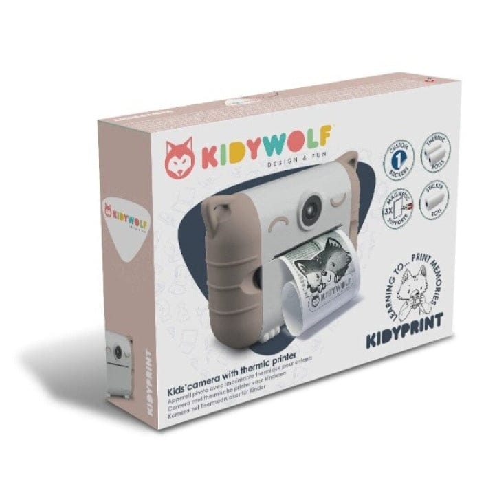 Kidywolf Camara de foto Kidyprint Cámara de impresión térmica rosa - Kidywolf KIDYPRINT-PE